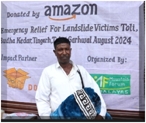 Relief Distribution in Uttarakhand, August 2024